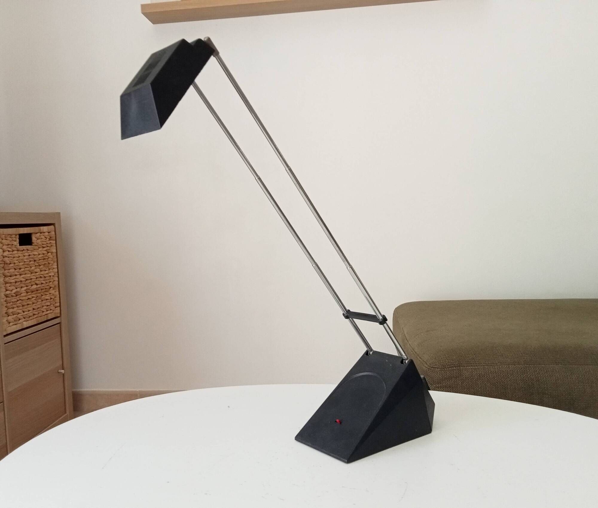 Telescopic desk lamp Fuder Memphis style 1980s