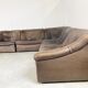 Vintage leather DS46 modular sofa by De Sede, 1970s