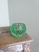 Green glass tealight holder