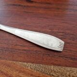 Christofle - Cirta model table spoon in Art Deco silver-plated metal