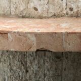 Black-pitched coffee table and faux marble tackle, Italy, 1970