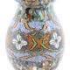 Fifties vase by Jean Gerbino in Vallauris in mixed ceramics