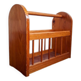 Porte revues ancien en bois