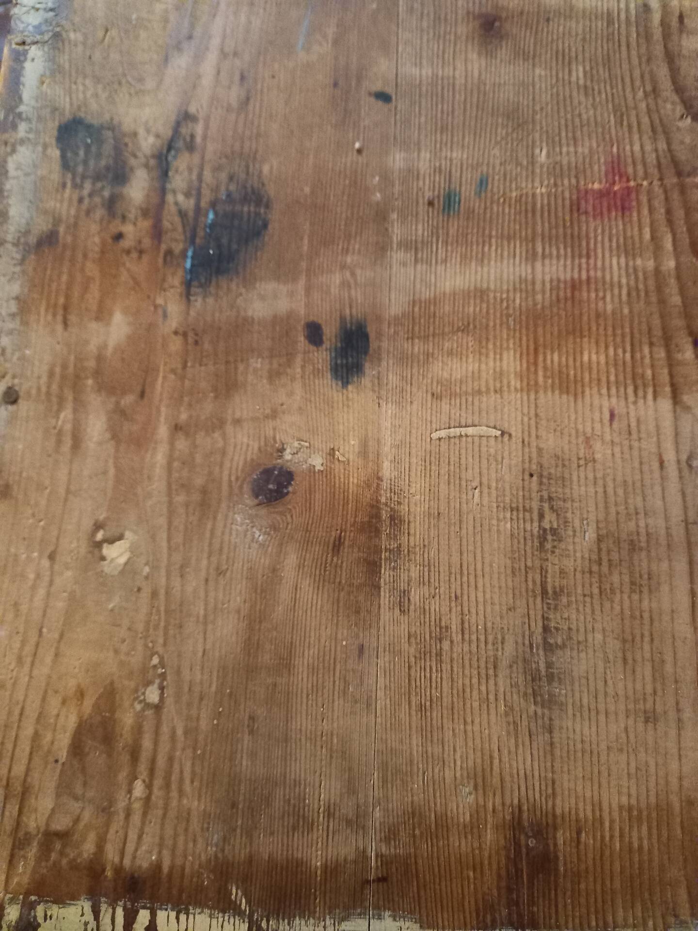 Rustic kitchen table