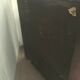 Victorian mahogany veneer chest of drawers with four rows of drawers