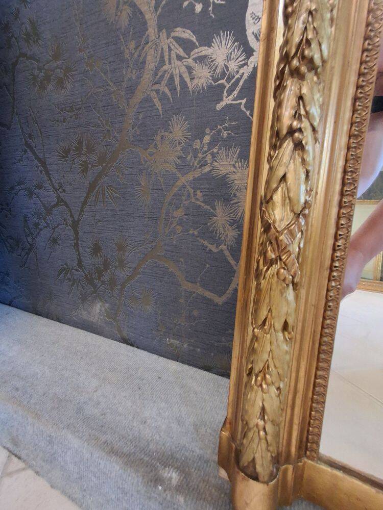 19th century mirror 180x126