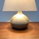 Lampe de table en céramique danoise du milieu du siècle de Søholm, années 1960