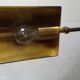 adjustable brass floor lamp by Florian Schulz for Interline, germany 70s
