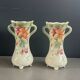 Paire de vases en barbotine St Clément - Réf 1115