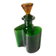 Holmegaard Dark Green Vintage with orange cap Decanter Danish