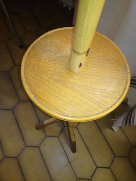 RR Art Vannerie rattan lamppost