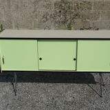 Enfilade formica sliding doors