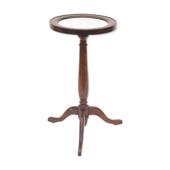 Guèridon tripode in mahogany