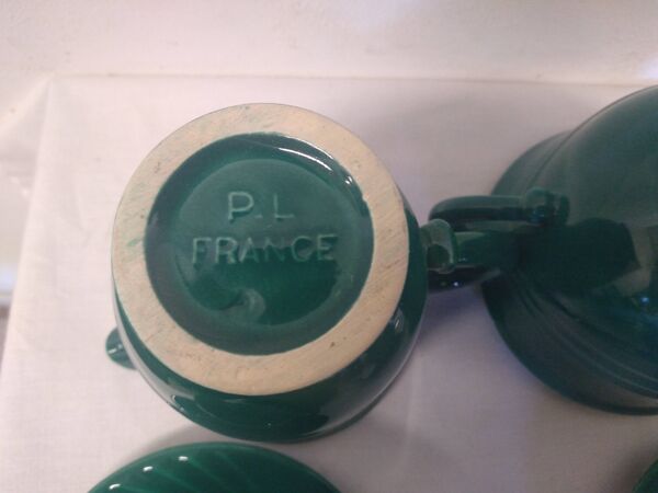 Service à café p.l france bandeau art déco