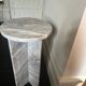 Table d'appoint en marbre
