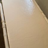 1970s "Kettal" Bamboo Coffee Table in Fiberglass