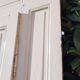 Cupboard door h201.5xl91.5cm with its 19th century molded frame