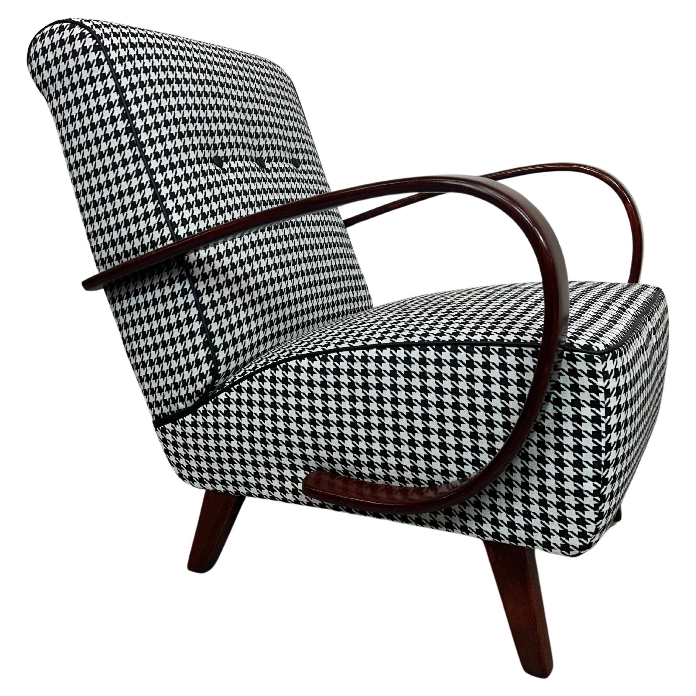 Fauteuil art déco Pepito par Jindřich Halabala