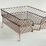 Stackable banks vintage brass wire