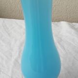 Opaline blue vase