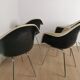 Ensemble de fauteuils DAX de Charles Eames pour Herman Miller