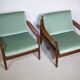 Fauteuils lounge en teck de style Mid-Century, Danemark, lot de 2, années 1960