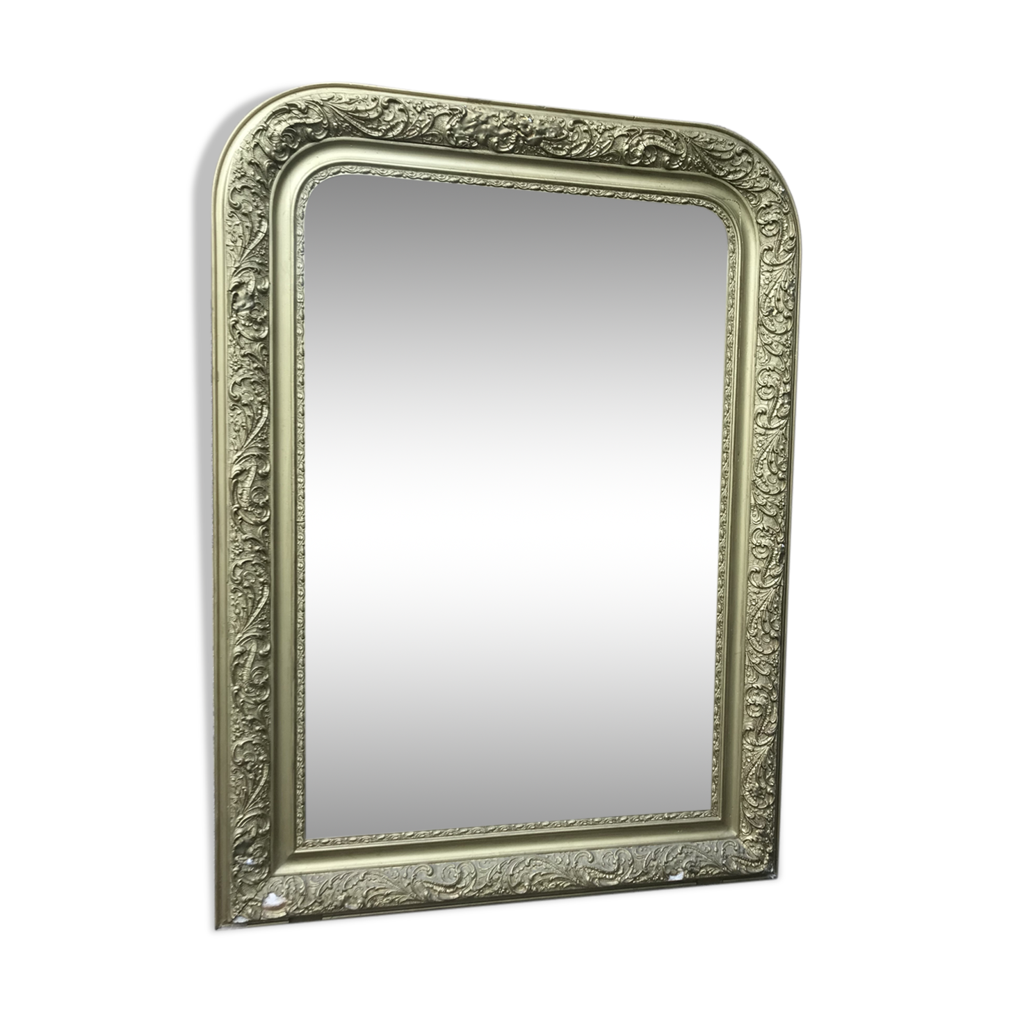 Mirror Louis-Philippe golden 104x65 cm