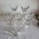 BACCARAT 10 Verres à vin en Cristal Modèle Périgord - Signé