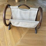 Canvas magazine holder