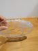 Glass dish from the 60s