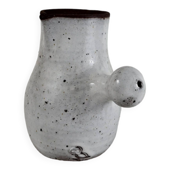 Ratilly Pierlot / Puisaye stoneware pouring pitcher