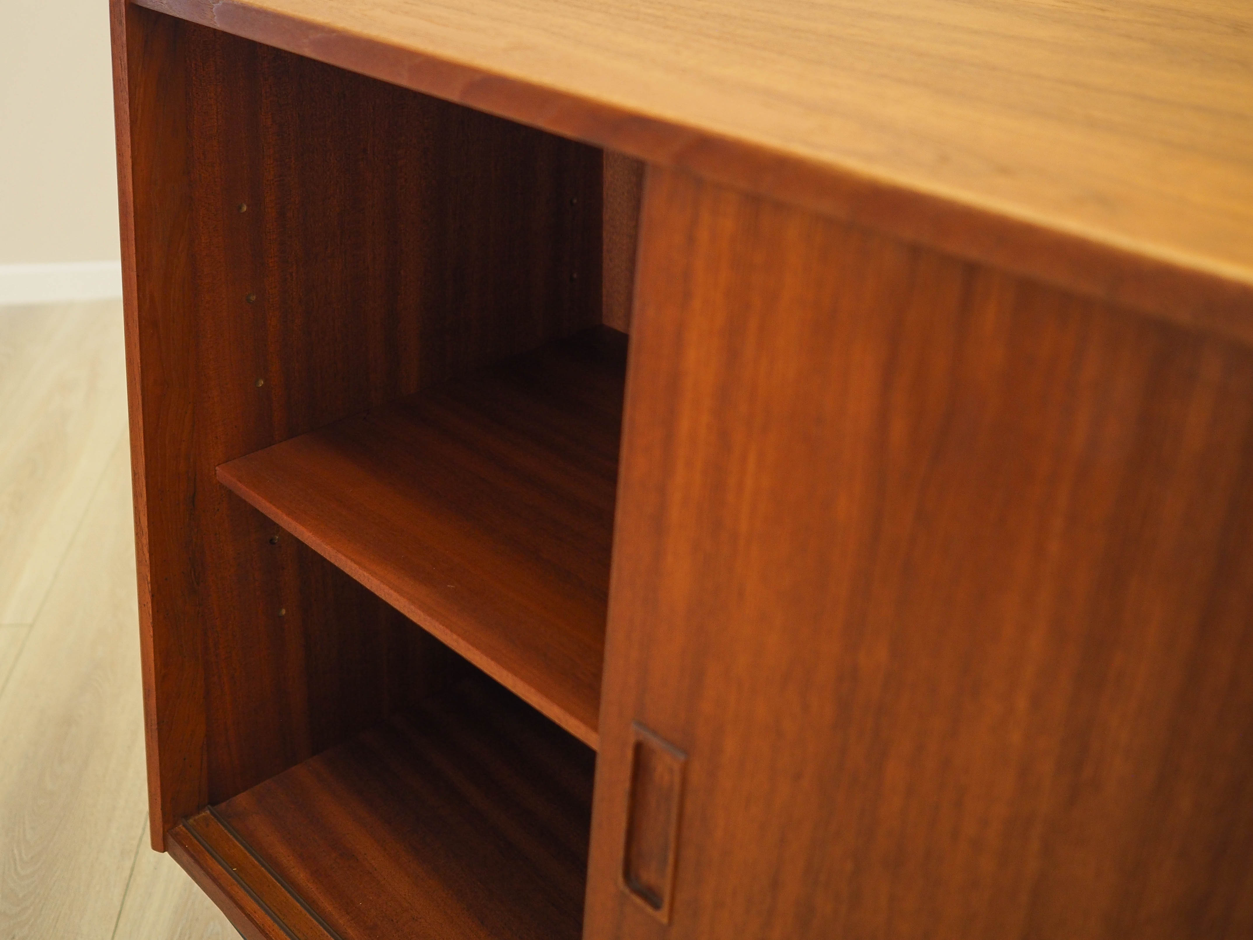 Teak sideboard, Danish design, 1970s, made in Denmark
