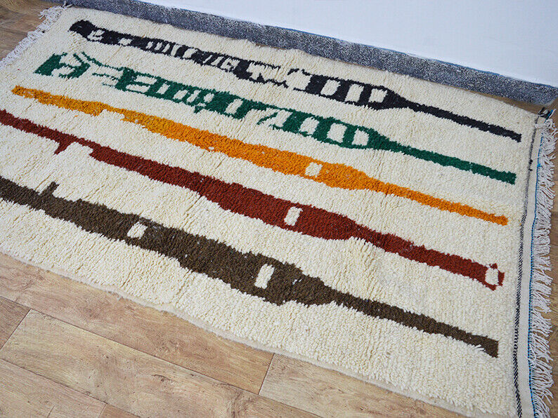 Moroccan berber carpet 244x150cm
