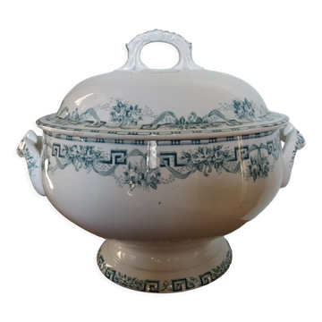 Iron Earth Soup Tureen Moulin des Loups and Hamage Athens Model