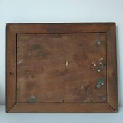 Painting on wood "seaside"