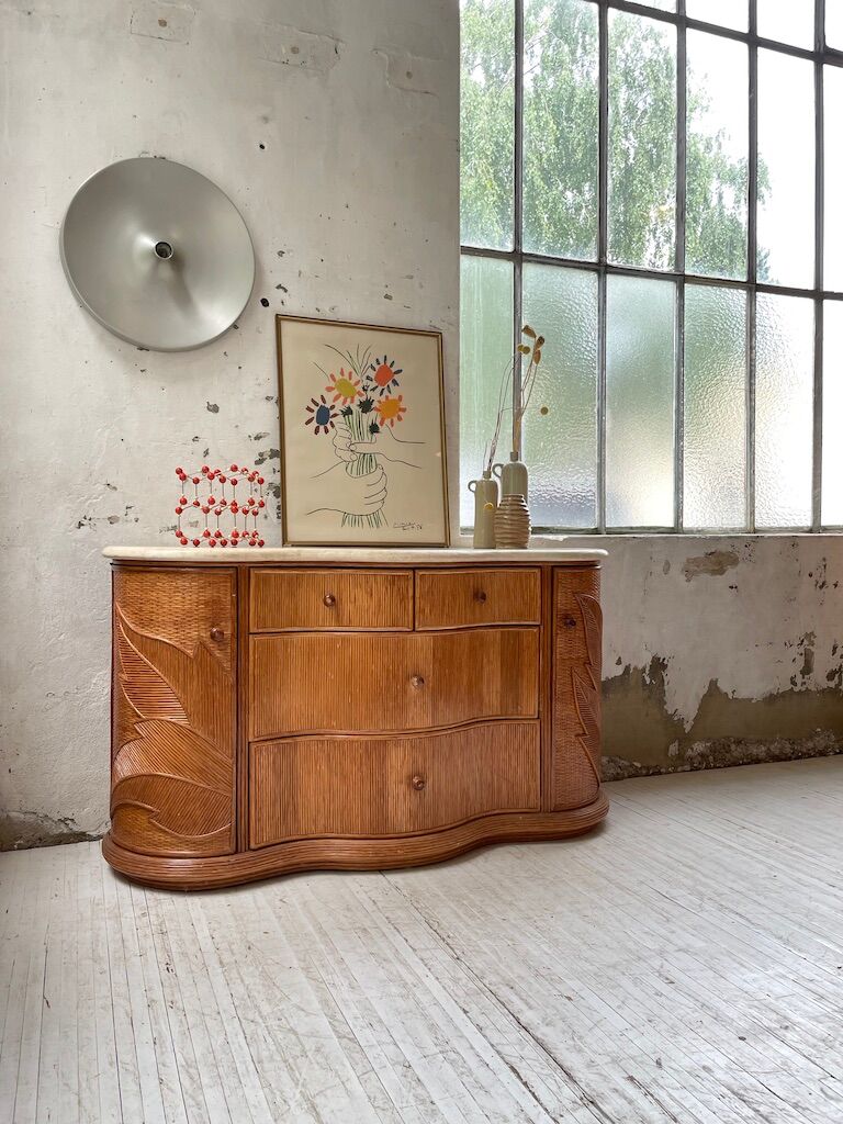 Chest of drawers bamboo Vivai del Sud tropicalist