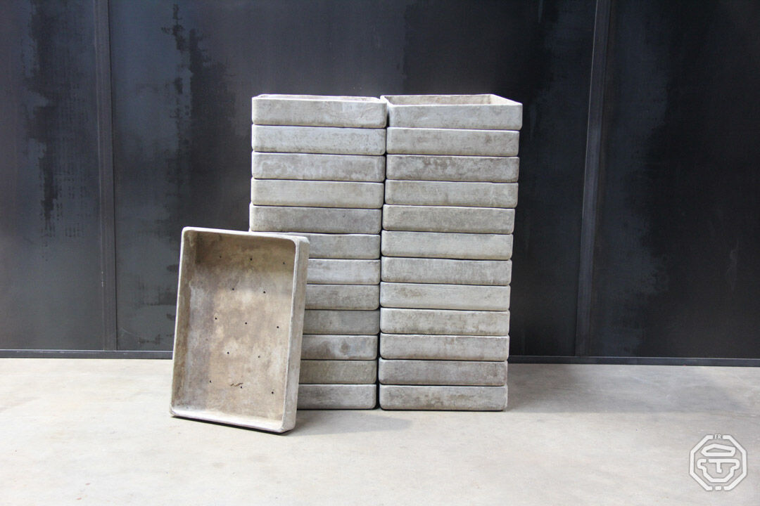 Lot 25 flower planters 1965