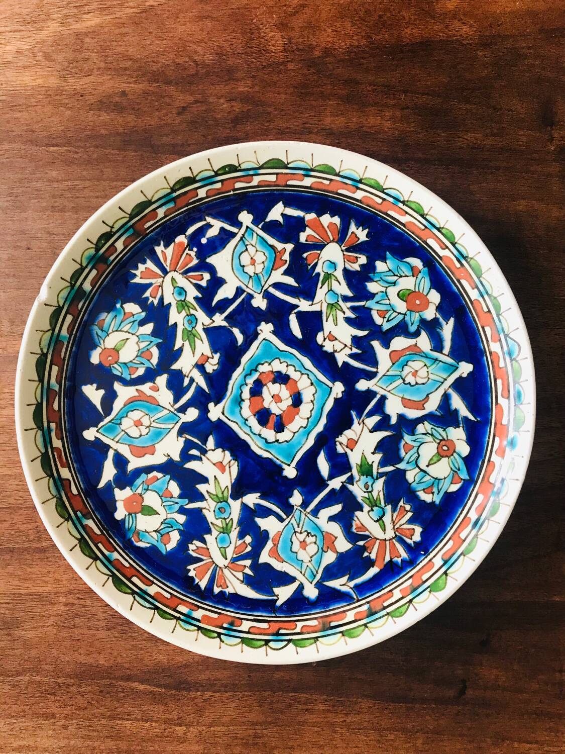 Assiette murale décorative