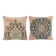 Set of 2 vintage Turkish cushion covers 51x51 cm