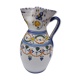 Pichet en faïence décoré