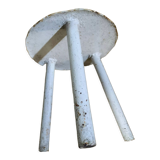 Steel tripod stool