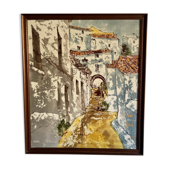 Painting by Bernard Dufour