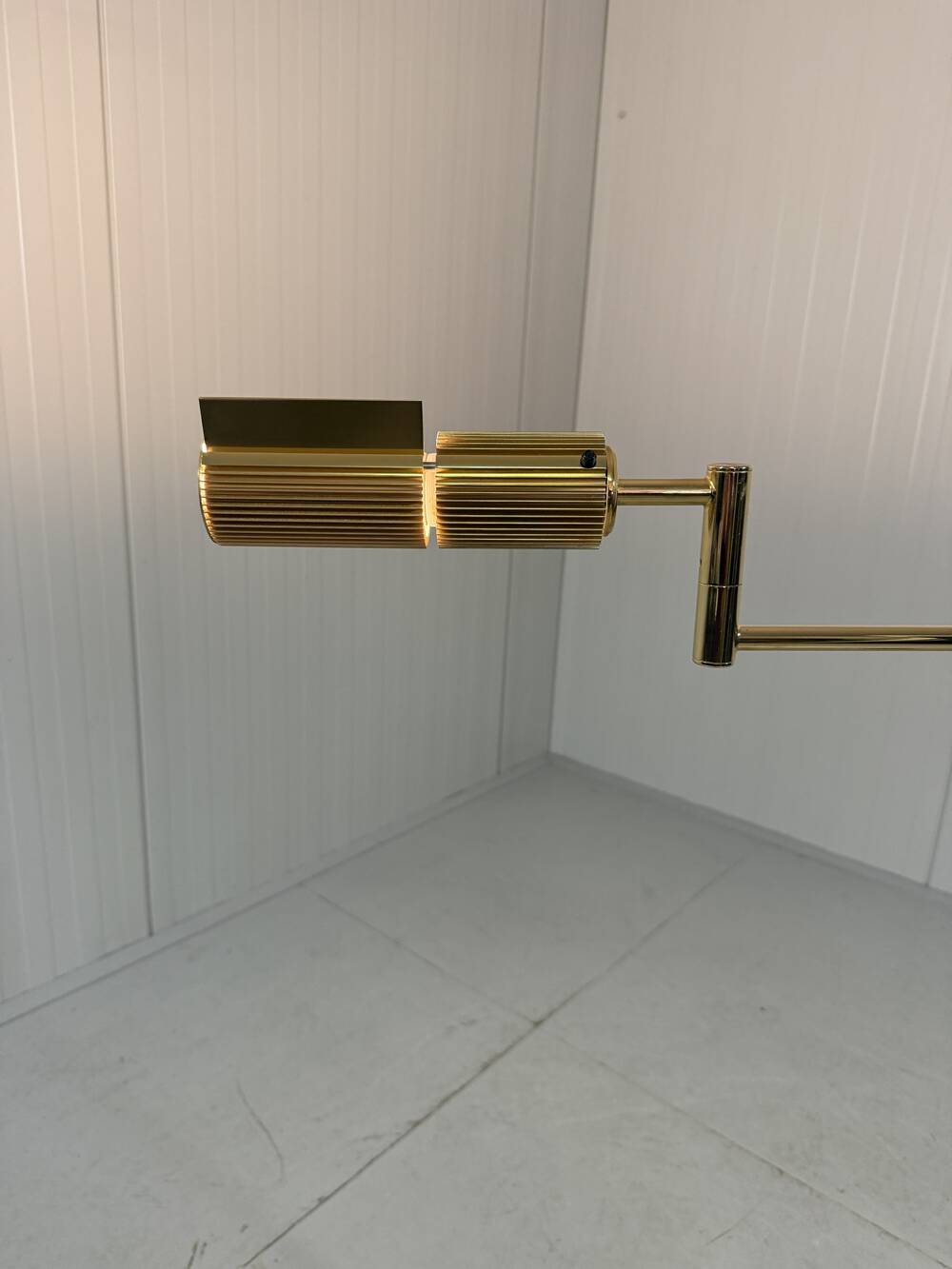 Viktor Frauenknecht brass Haloprofil 878HR floor lamp Swiss Lamps