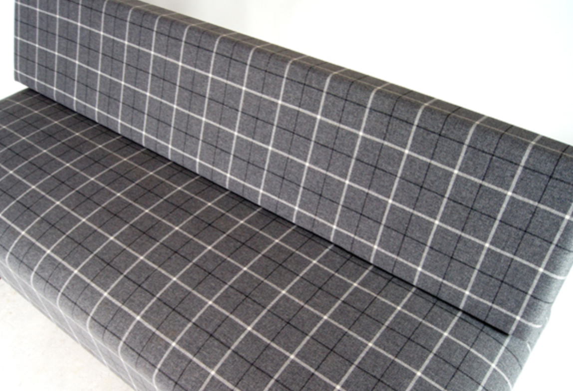 Sofa bed in vintage teak retro Danish design seat bench mid 60s/70s