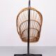 Rattan Hanging Chair by Rohe Noordwolde Holland 1960s