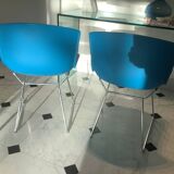Knoll HARRY BERTOIA chair original blue collection