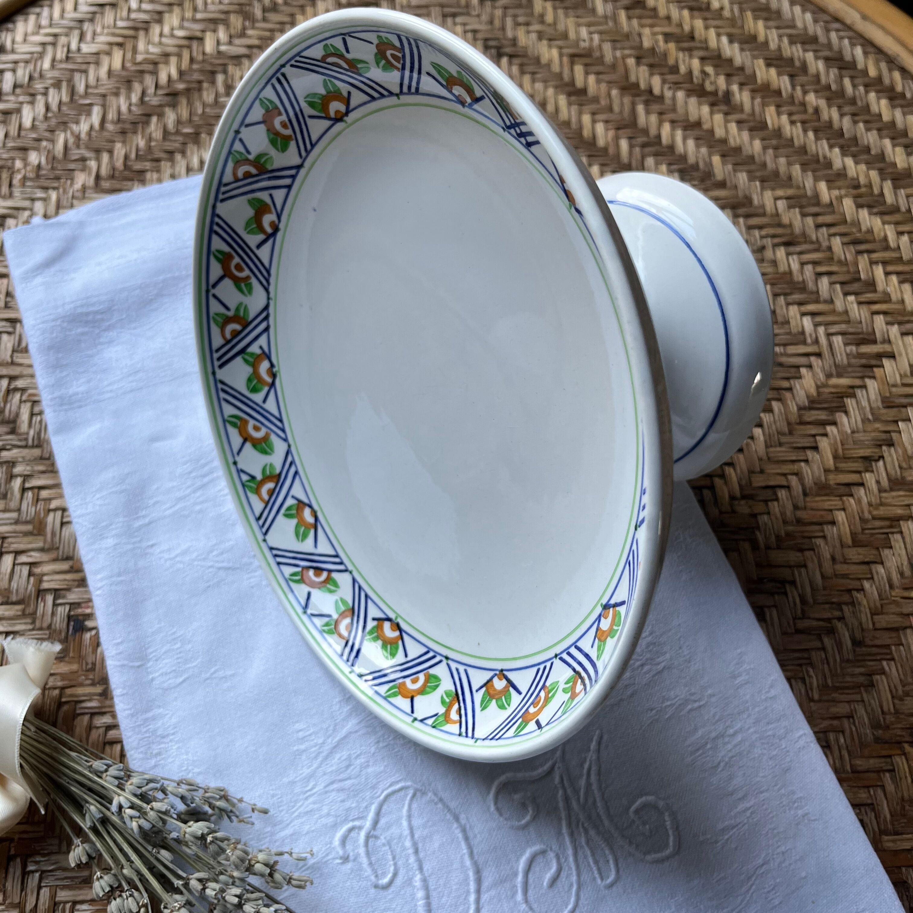 Compotier Sarreguemines Digoin