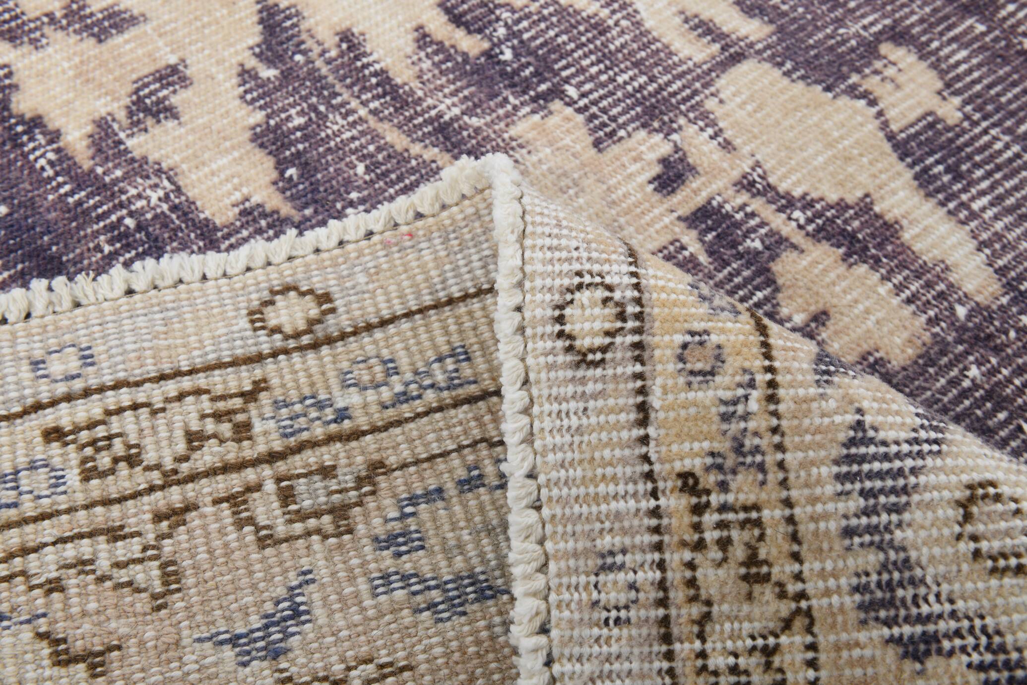 7x9 Navy Blue & Beige Classic Persian Rug, 202x282Cm SK 20114