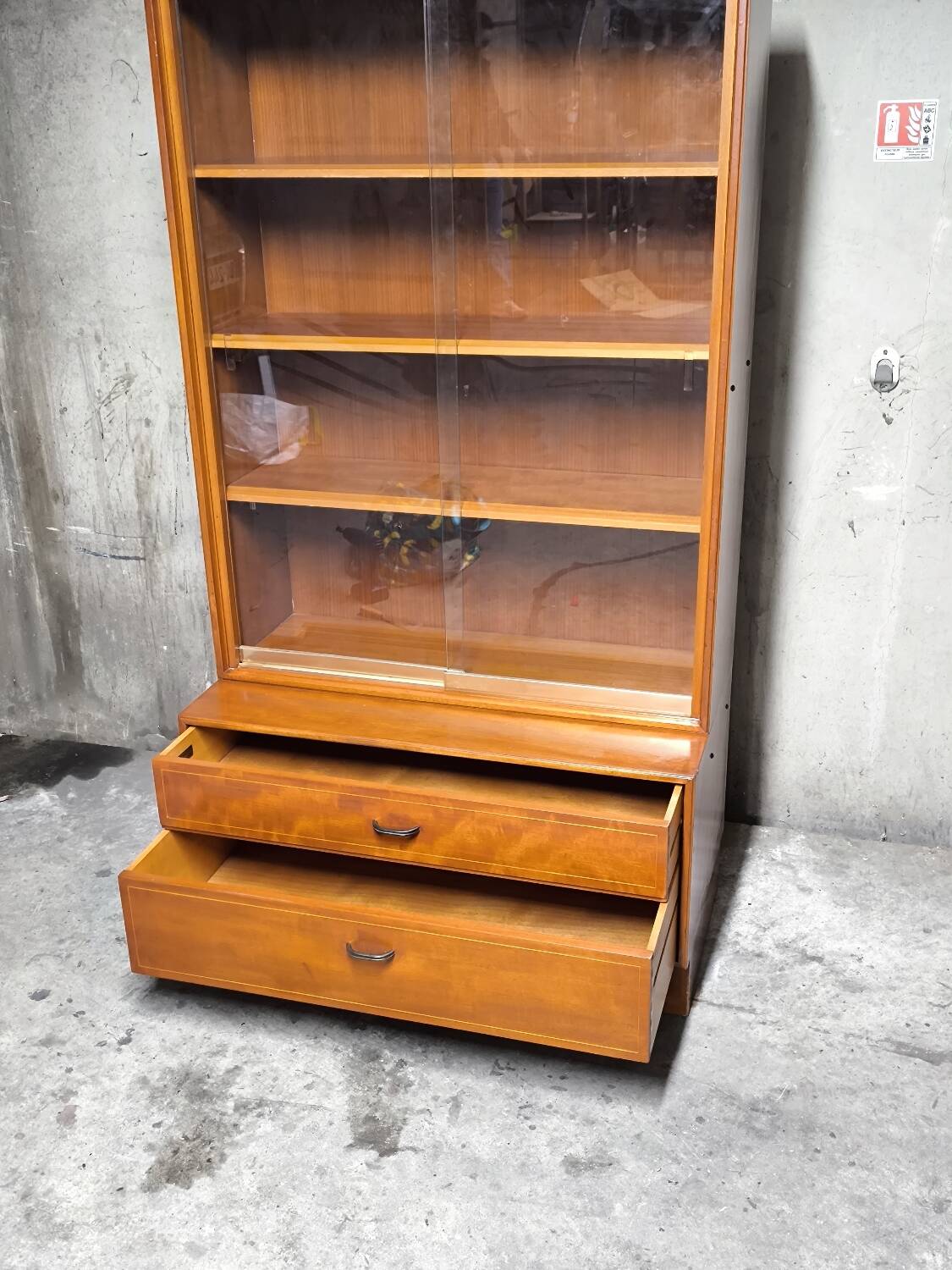 Vintage 1970s Scandinavian bookshelf