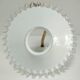 Opaline porcelain brass wall lamp early twentieth century